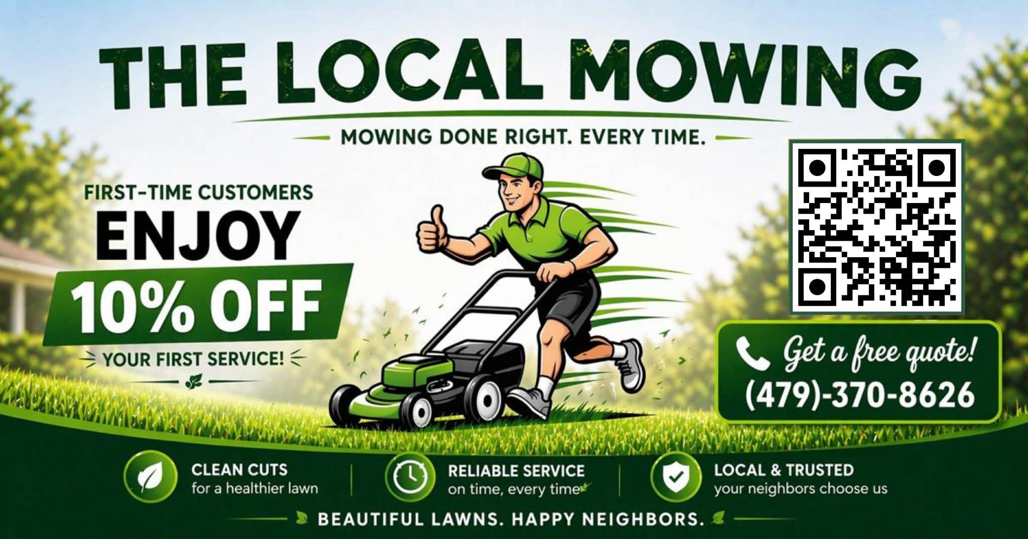The Local Mowing — Centerton Arkansas lawn care