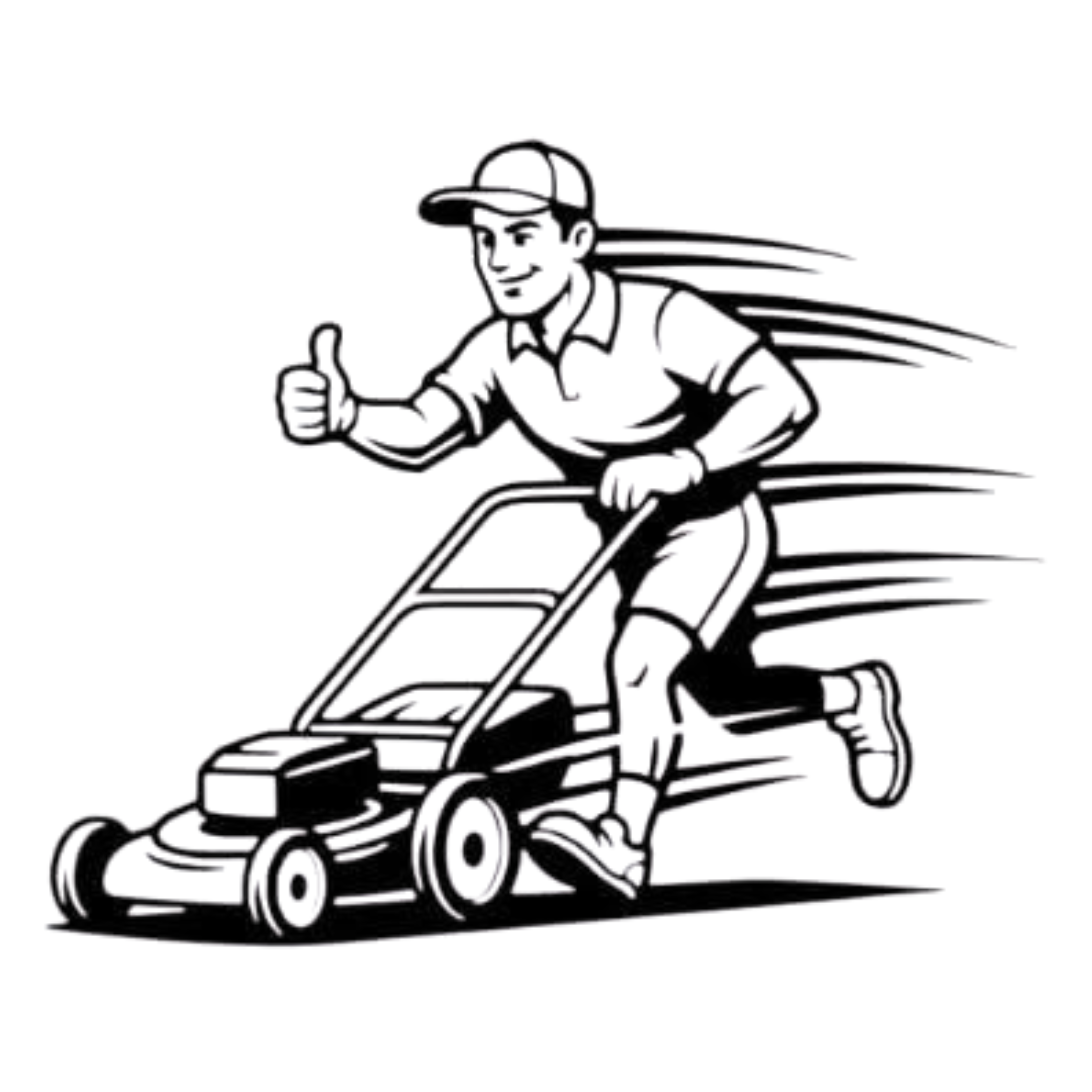 The Local Mowing logo
